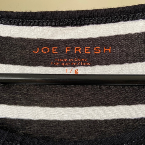 Black & White Striped Tee - Joe Fresh - Picture 3 of 6